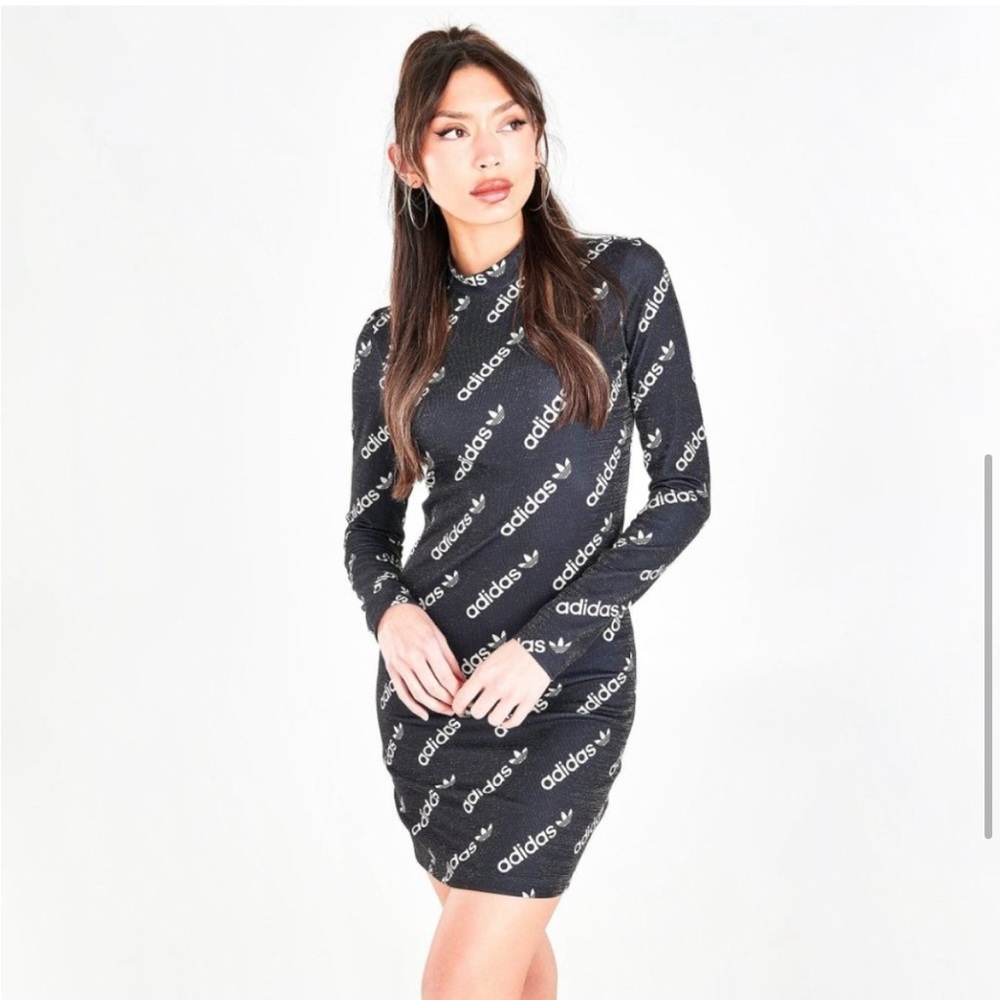 A.D.I.D.A.S Originals logomania dress NWT